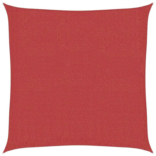 Vidaxl Toldo De Vela Hdpe Rojo 160 G/m² 2x2 M_0