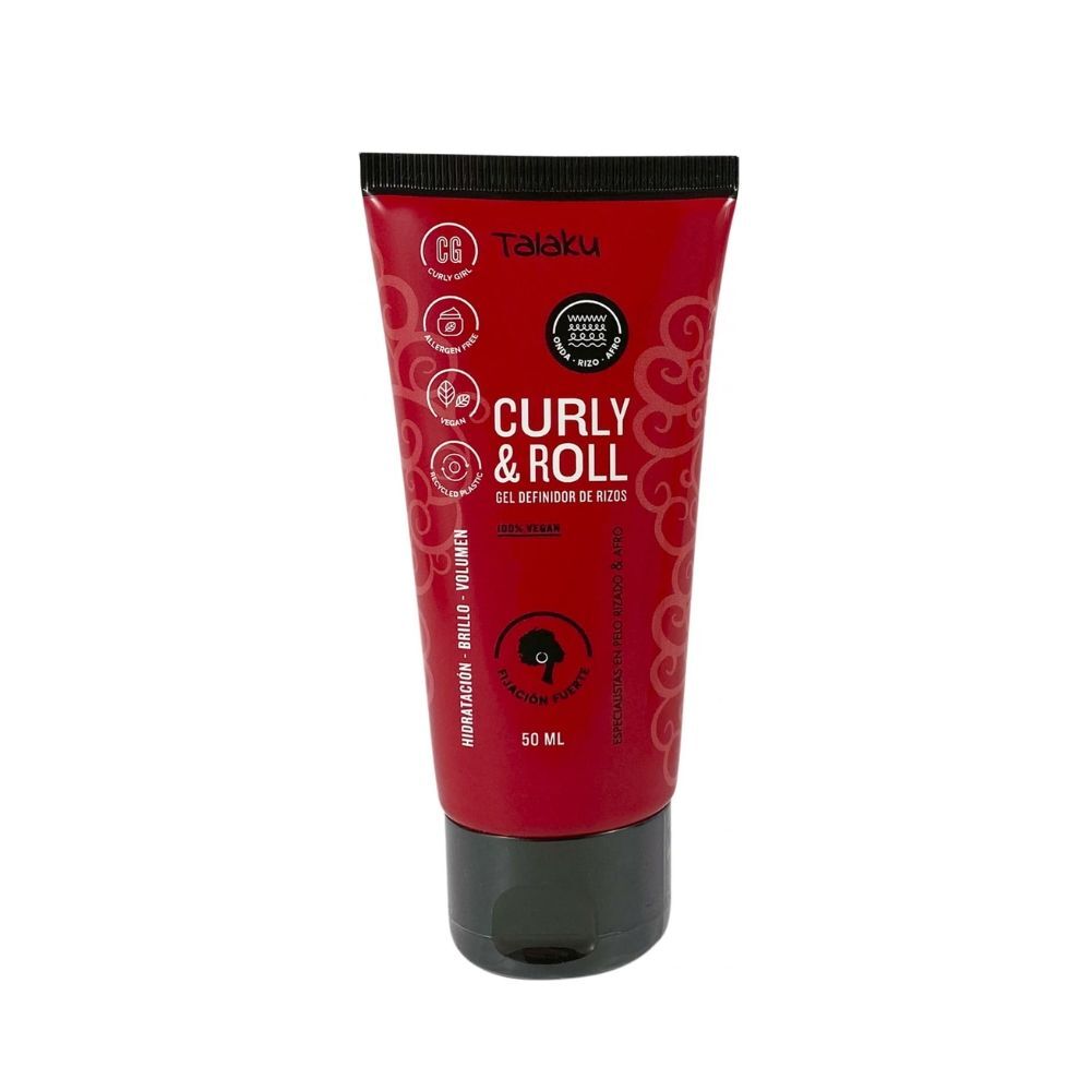 Gel Curly And Roll Talaku 50ml Mini_0