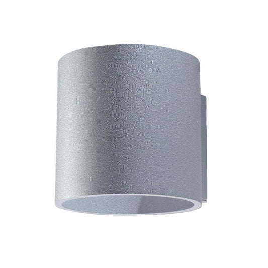 Aplique De Pared Orbis 1 Gris, G9_0