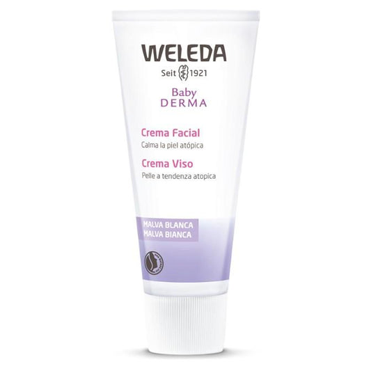 Creme Facial Weleda White Mallow Baby, 50ml 