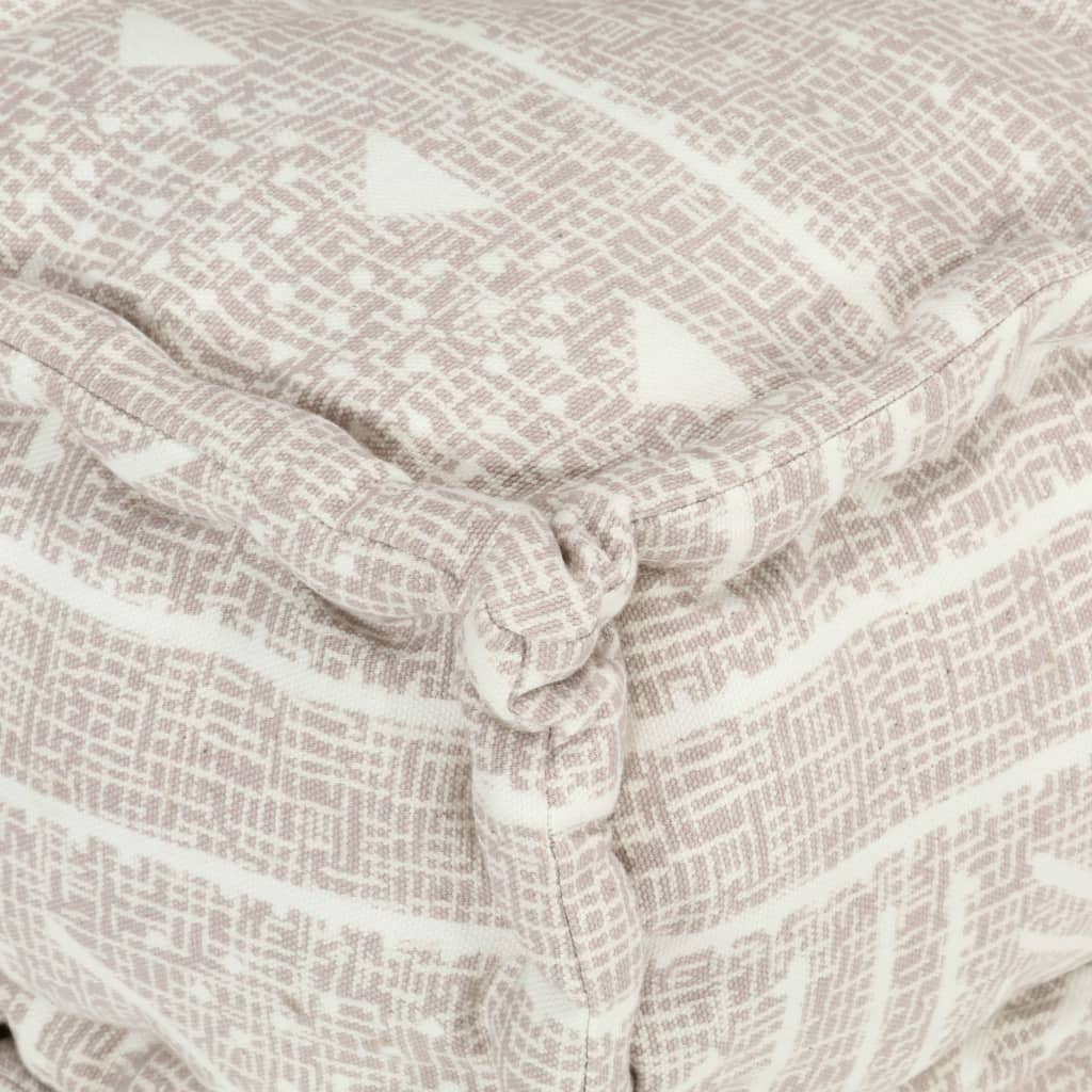 Vidaxl Puf Modular De Tela Beige_3