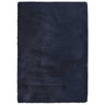 Vidaxl Navarre Tapete de Pelo Comprido Azul Marinho 160x230 Cm Poliéster
