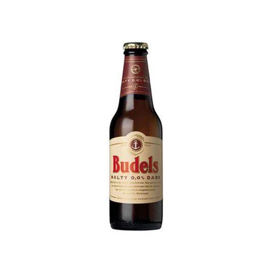 Cerveja Biológica Budels 0% Malte Escuro, 30 cl