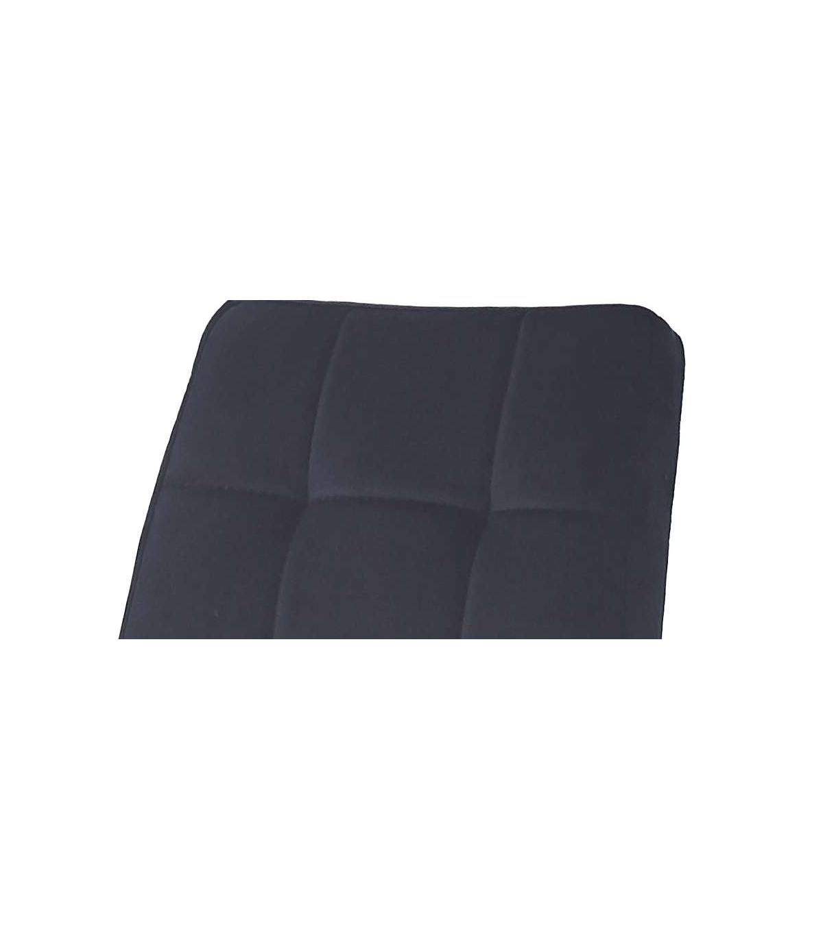 Pack De 4 Sillas San Sebastián Tapizada En Tejido Velvet Negro. 96 Cm (alto) 42 Cm (ancho_4