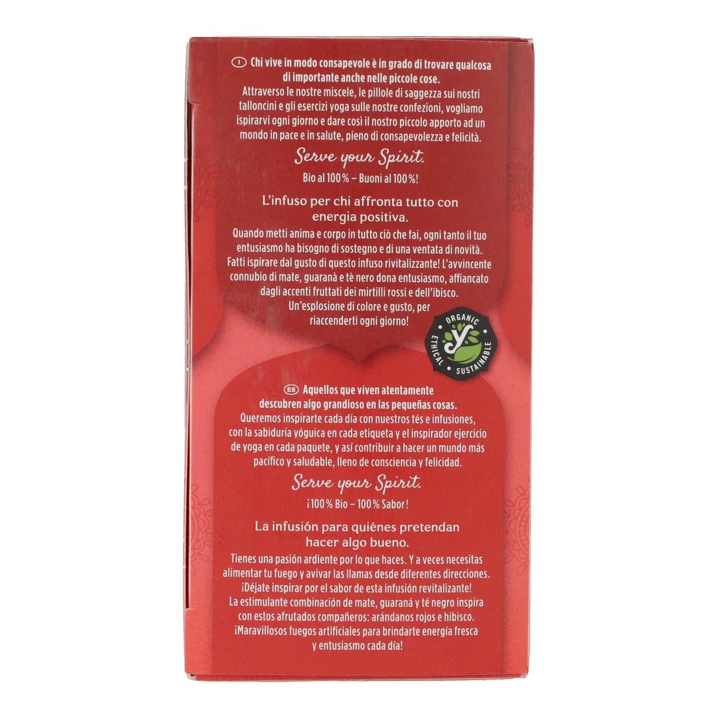 Yogi Tea BIO Energia Positiva 17 saquetas de chá