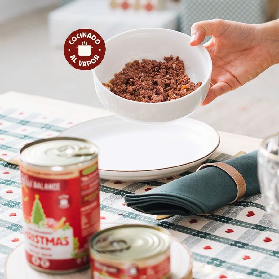 Wild Balance Receita de Natal BARF para Gatos Lata 120g