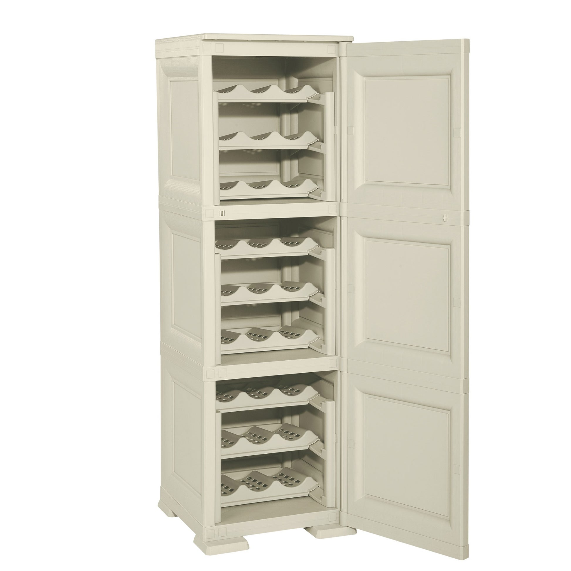 Mueble Omnimodus Portabotellas Para 27 Botellas Modelo Angora