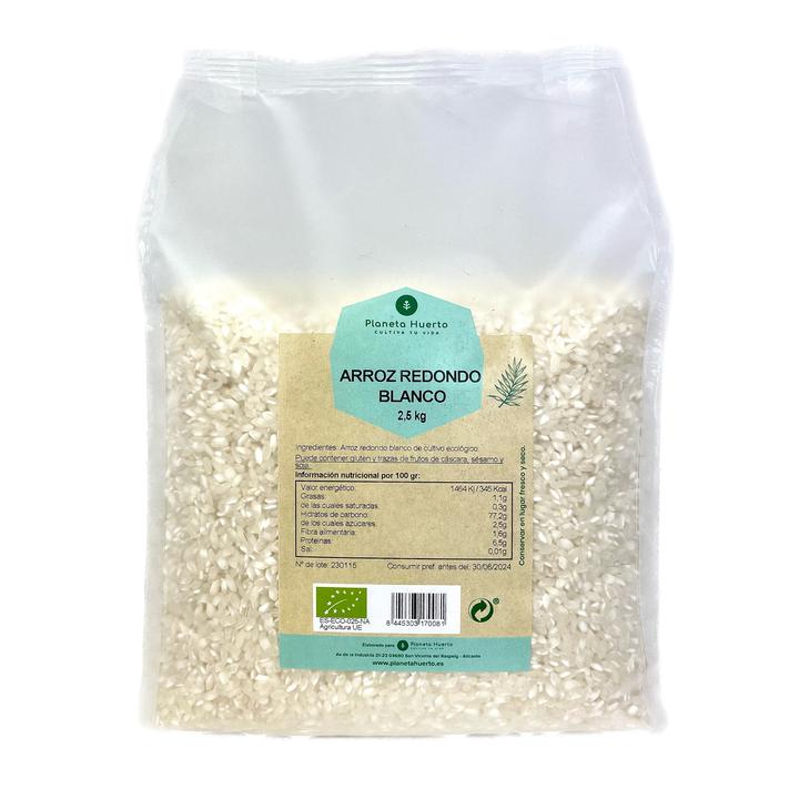 Arroz Branco Biológico Planeta Huerto 2,5 kg 