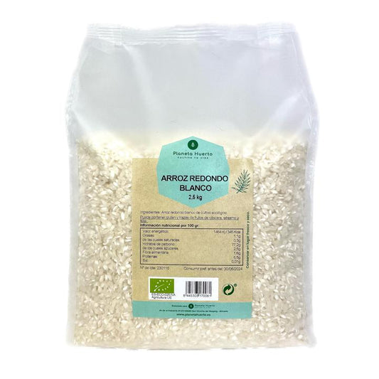 Arroz Branco Biológico Planeta Huerto 2,5 kg 