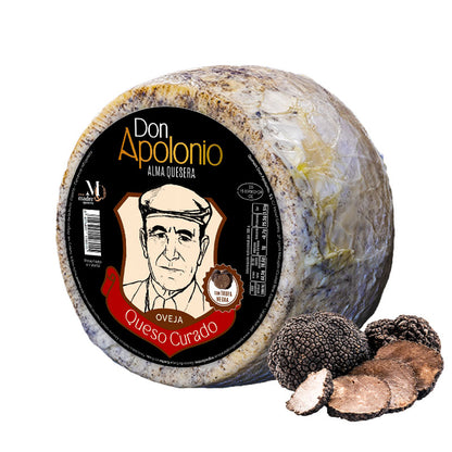 Queso De Oveja Curado Con Trufa Negra [1/4] (0,7/0,8 Kg)_0