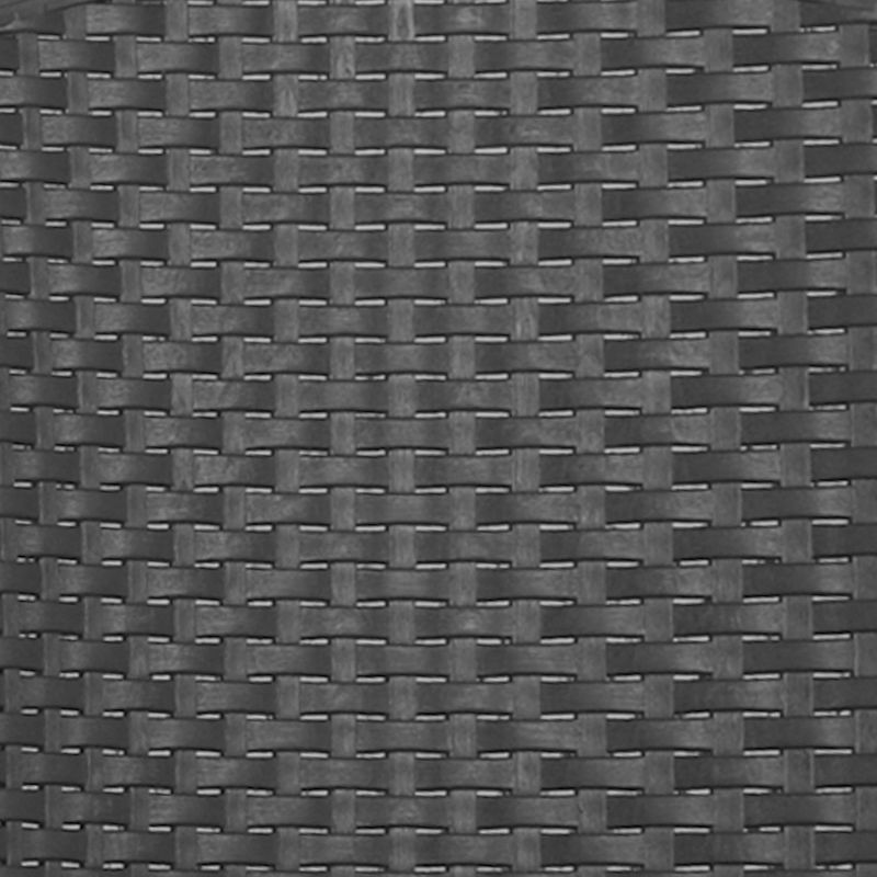 Pack 4 Sillas De Exterior Pacific Apilables, Polipropileno, Antracita, 55 X 91 X 60_5