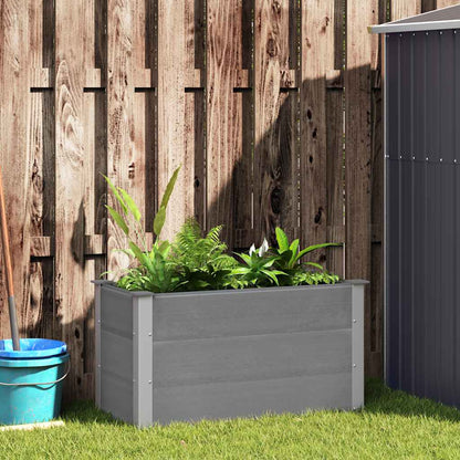Arriate De Wpc Gris 100x50x54 Cm_1