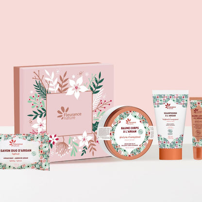 Cofre Secretos De Argán (bálsamo Corporal 150ml - Bálsamo Labial 15ml - Champú 50ml - Jabón Exfoliante 100g)_0