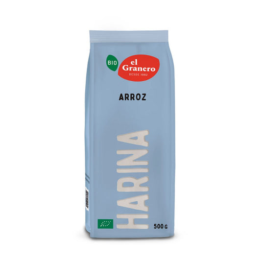 Farinha de Arroz Biológica El Granero, 500 g