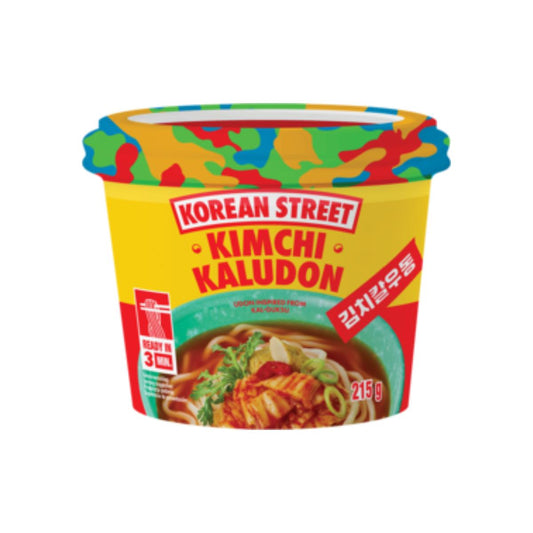 Noodles instantâneos, Ra Udong, Kimchi de rua coreano 215 g