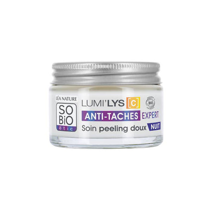 LUMI'LYS [C] CREME DE NOITE ANTI-MANCHAS EXPERT PEELING, SO'BIO, 50 ml