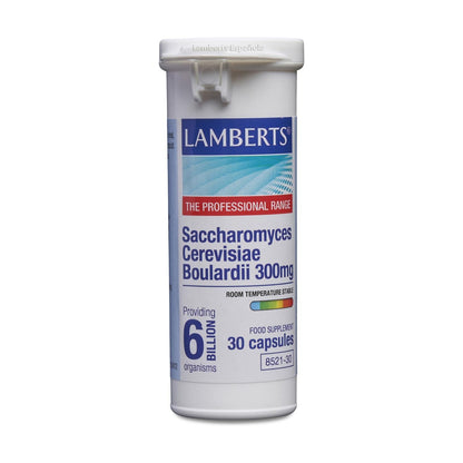 Saccharomyces Cerevisiae Boulardii Lamberts 30 cápsulas