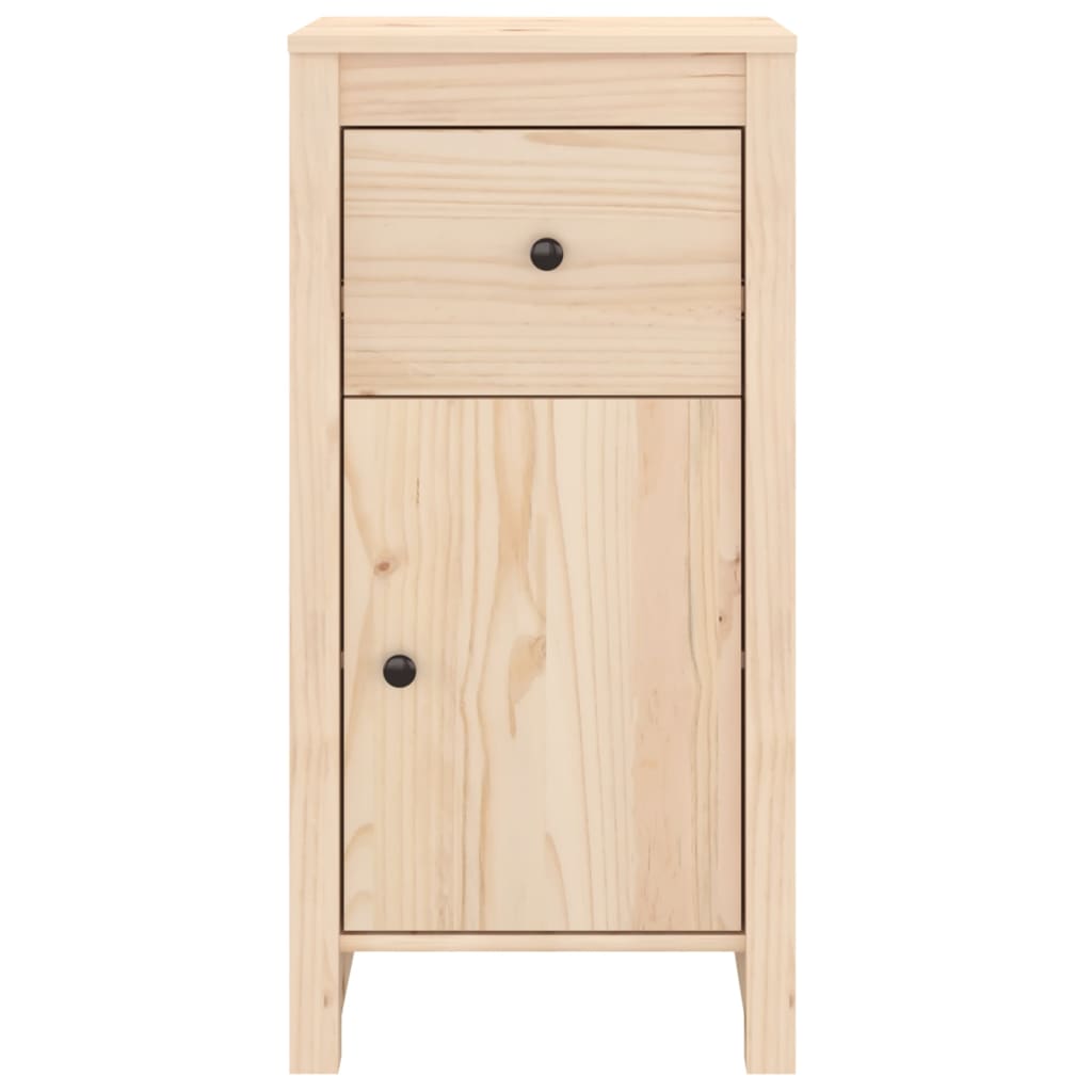 Aparador De Madera Maciza De Pino 40x35x80 Cm / Vetonek_3