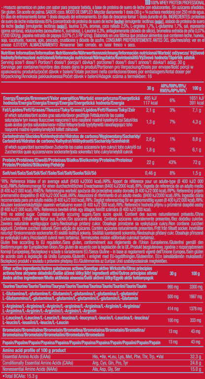 100% Whey Protein Professional - 500g - Coco - Proteina De Suero Whey - Scitec Nutrition_5