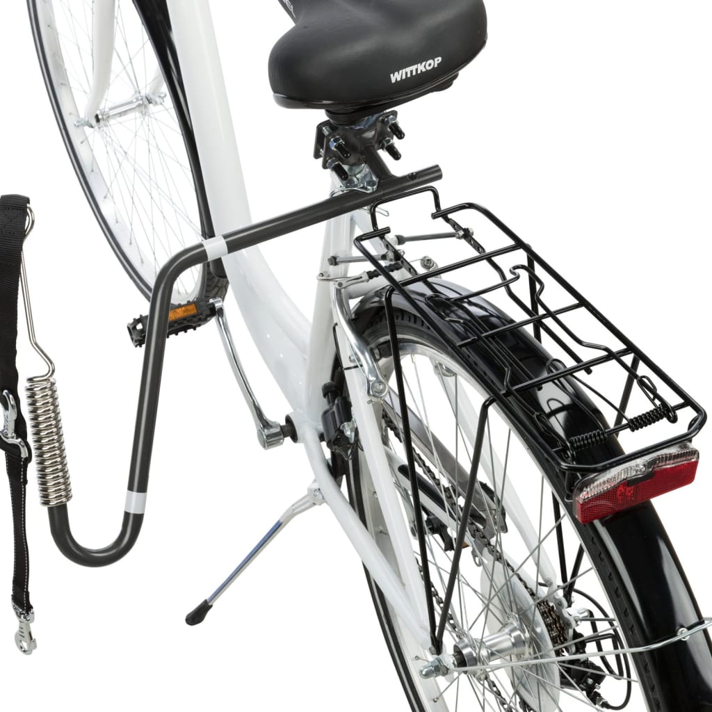 Trixie Set De Correas De Perro Para Bicicleta En Forma De U Negro_2