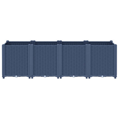Jardinera Pp Azul Gris 160x40x53 Cm_2