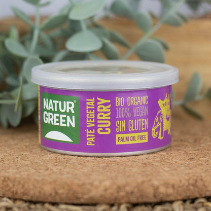 Patê de Caril Bio Naturgreen 125 g