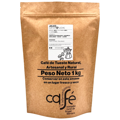Cafe Sin Intermediarios Café Colombia Jaleo En Grano Para Italiana (moka) 1 Kg_0