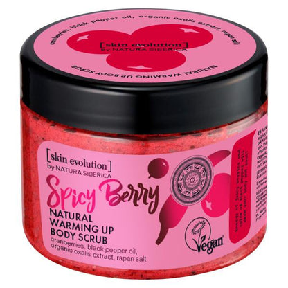 Esfoliante Corporal Temperado com Frutos Vermelhos Natura Sibérica 300 ml