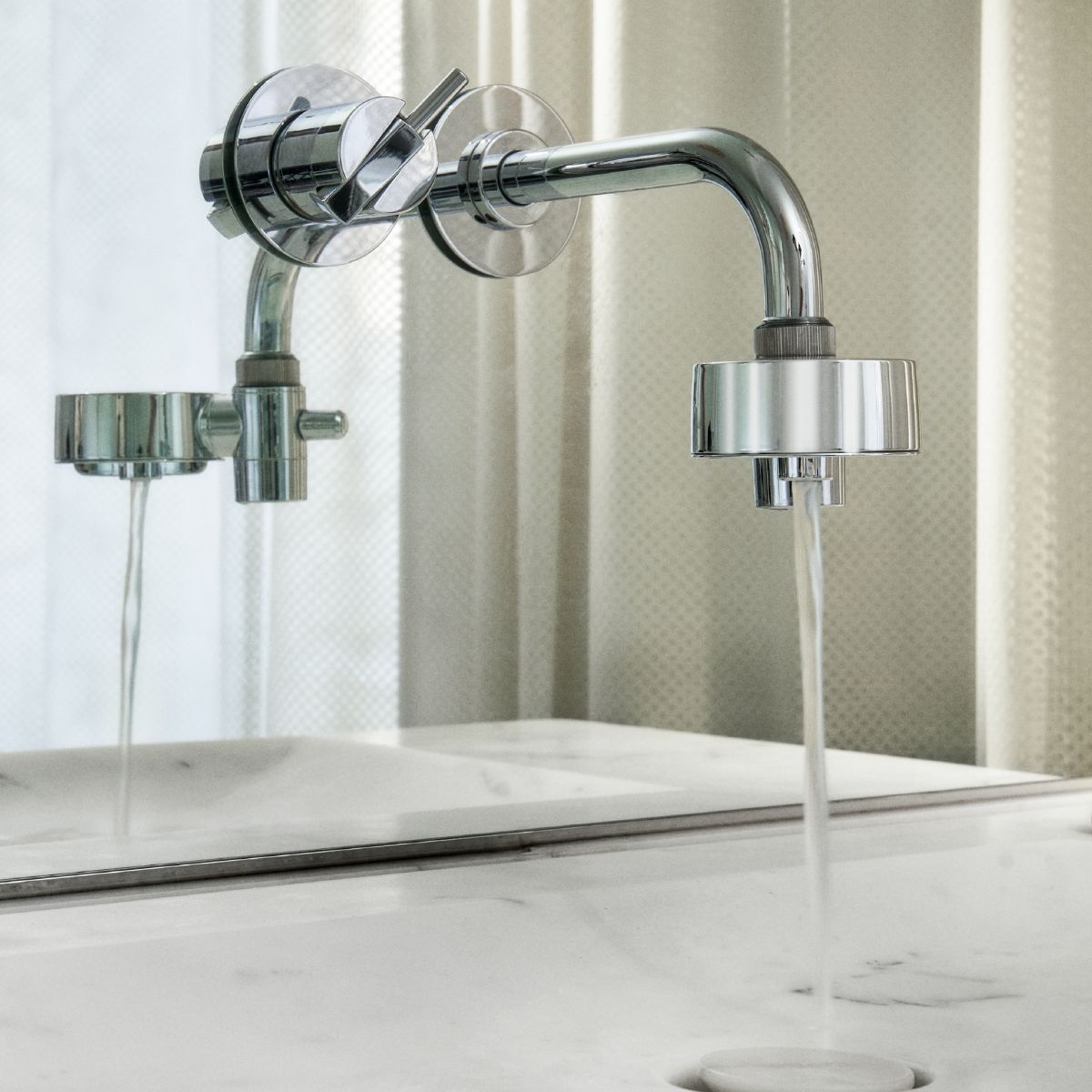 Filtro de água para torneira cromada EcoPro Compact Tapwater