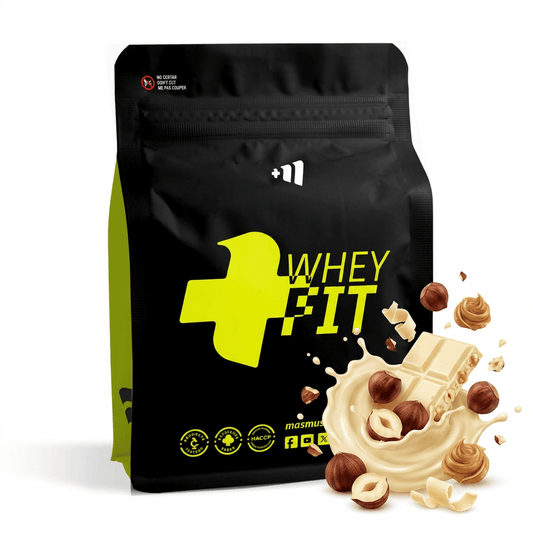 Whey Fit - 2kg - Chocolate Blanco Con Avellanas - Aumenta La Masa Muscular - Masmusculo_0