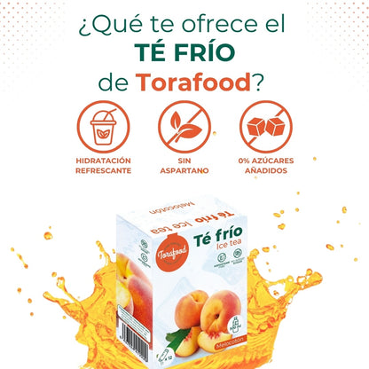 Te Frio Melocotón Torafood 36g (12 Sachets X 3g)