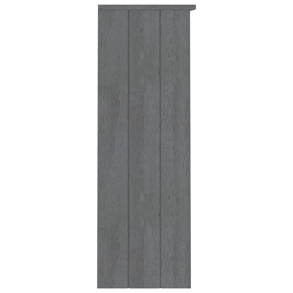 Aparador Superior Hamar Pino Macizo Gris Oscuro 85x35x100 Cm / Vetonek_3
