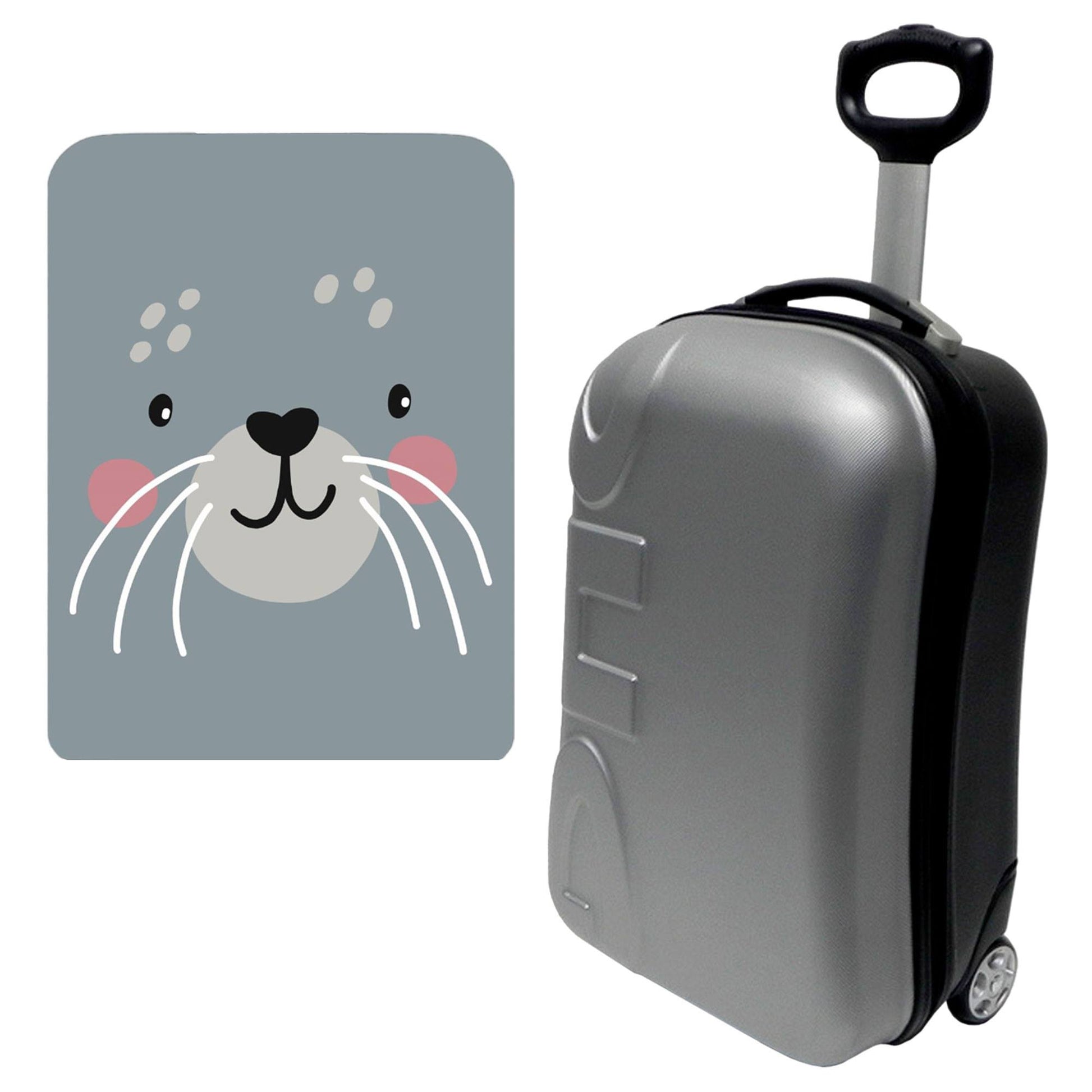 Maleta Trolley 20 cutie Cat: Viaja Con Carácter Y Fundas Protectoras_0