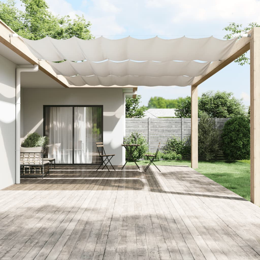 Vidaxl Toldo Vertical Blanco 200x420 Cm Tela Oxford_1