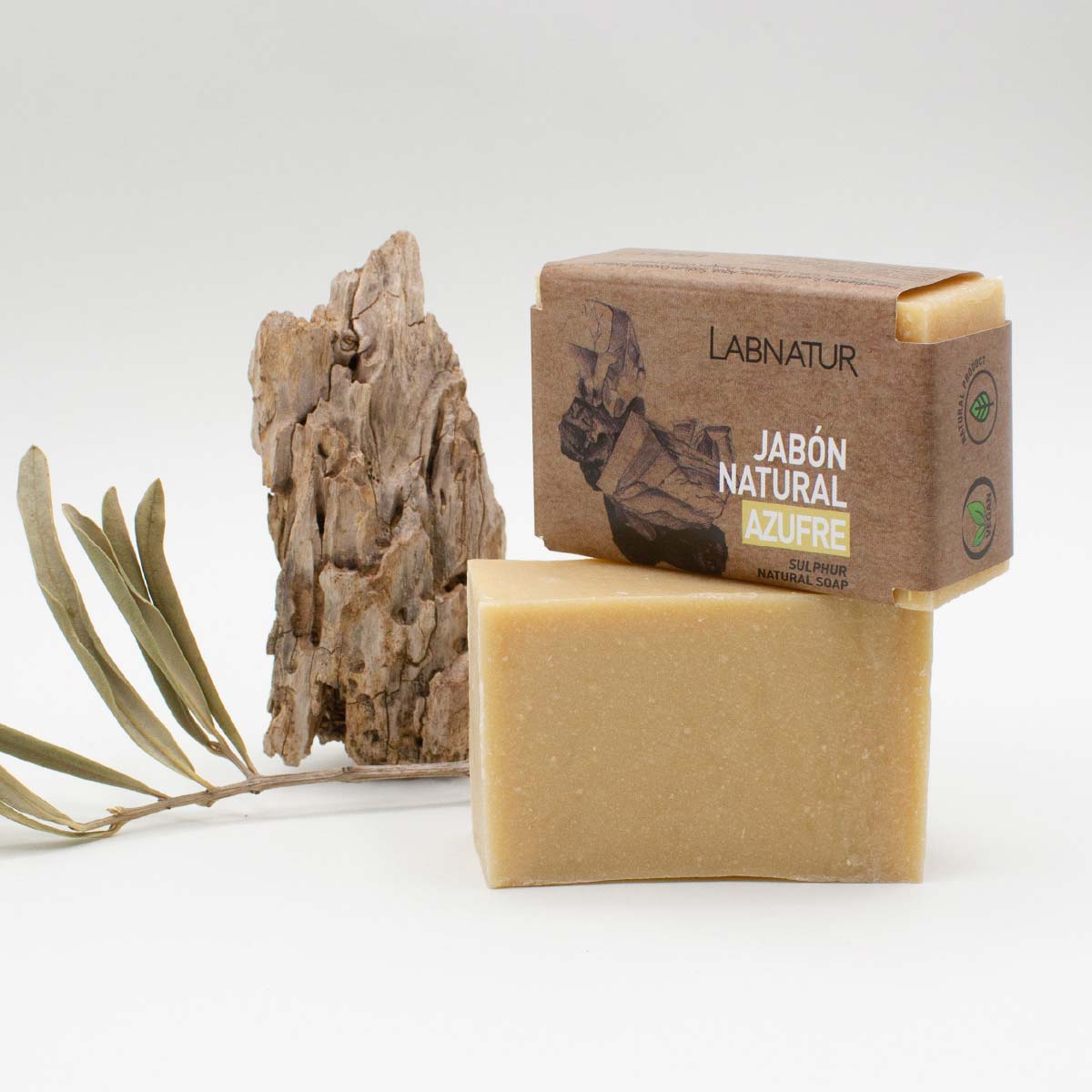 Jabón Natural Azufre Labnatur 100 G | Piel Grasa Y Acné | Purificante | Control Sebo_4