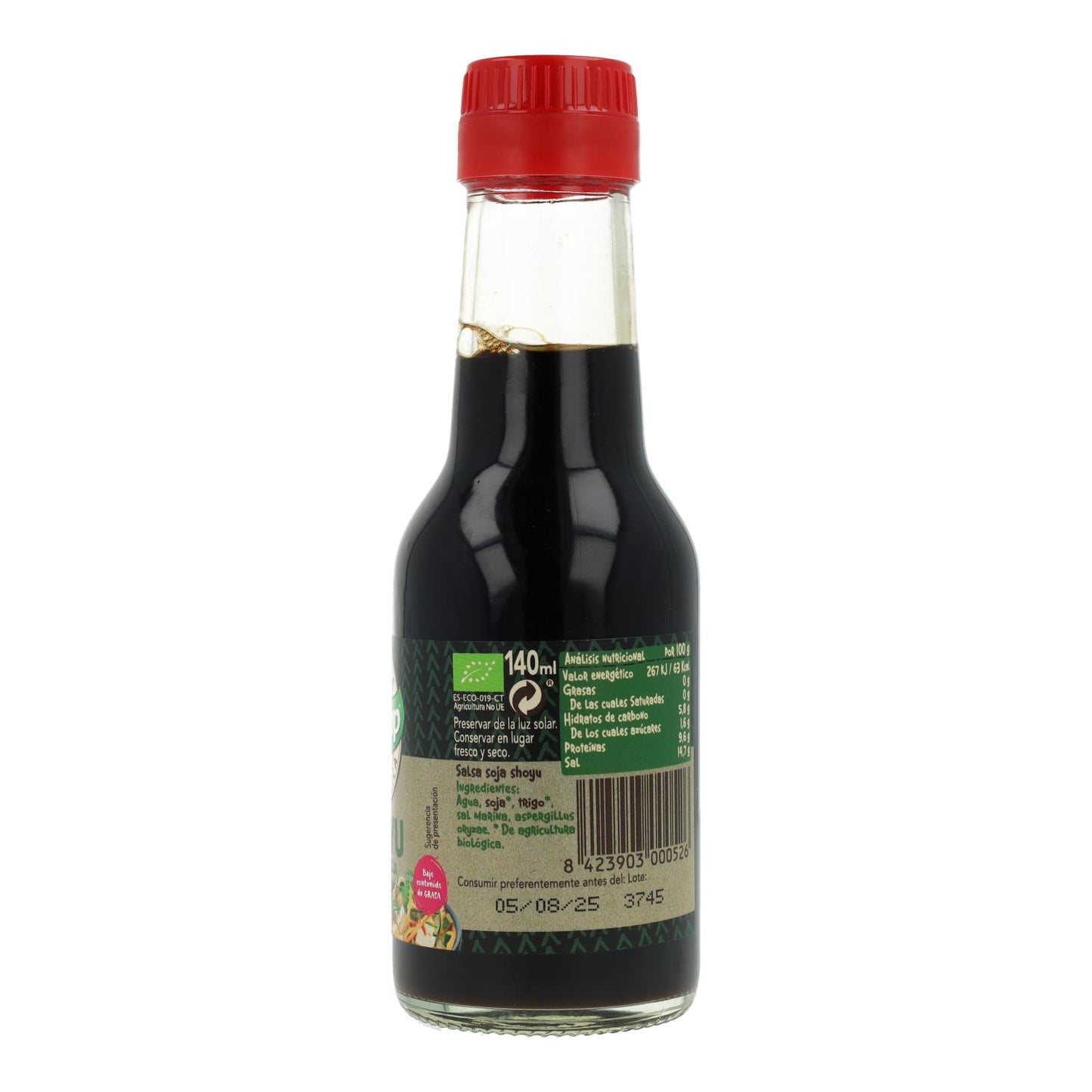 Molho de Soja Suave Biocop Bio Shoyu 1 L