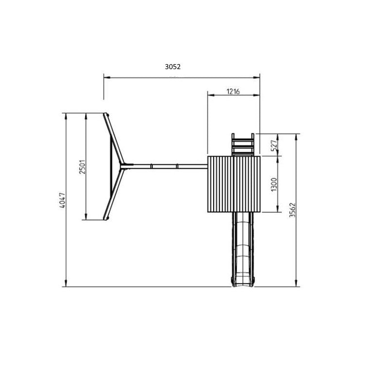 Parque Infantil Masgames Kiosk Xl Con Columpio Individual._4