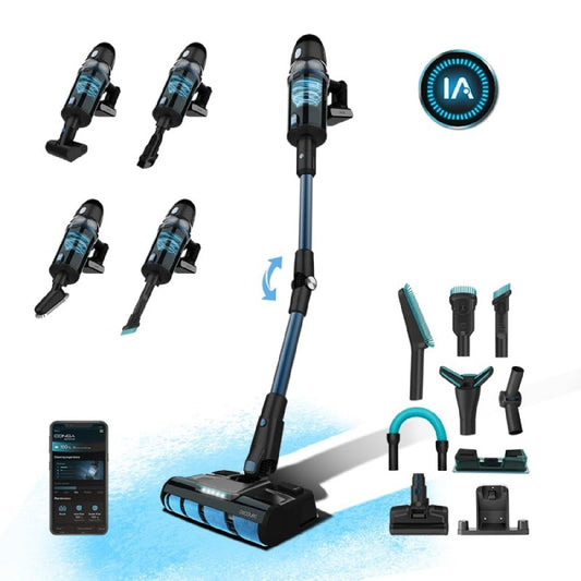Cecotec Aspirador Vertical Bldc Conga Rockstar 9500 Connected Ergowet 3000 Ia_0