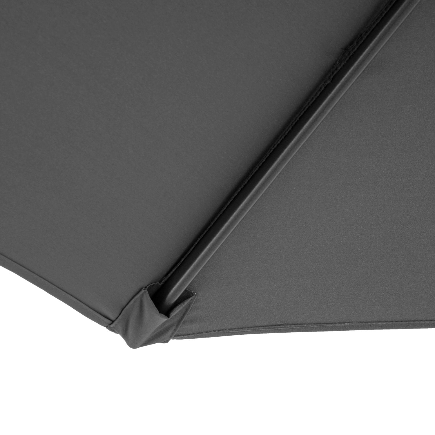 Outsunny Parasol Excéntrico Ø300 Cm Inclinable Con Manivela Para Jardín Gris_4