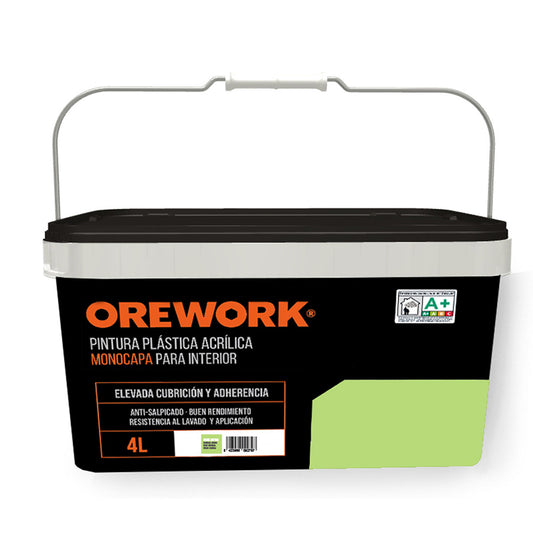 Pintura Monocapa Para Interior - 4 L - Verde Natura_0