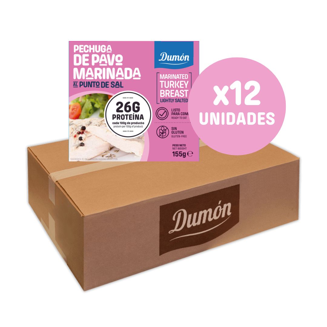 Dumon - Conserva De Pavo En Su Propio Jugo 160gr - Pavo Al Natural En Lata - Pack De 12 Unidades - Gluten Free_4
