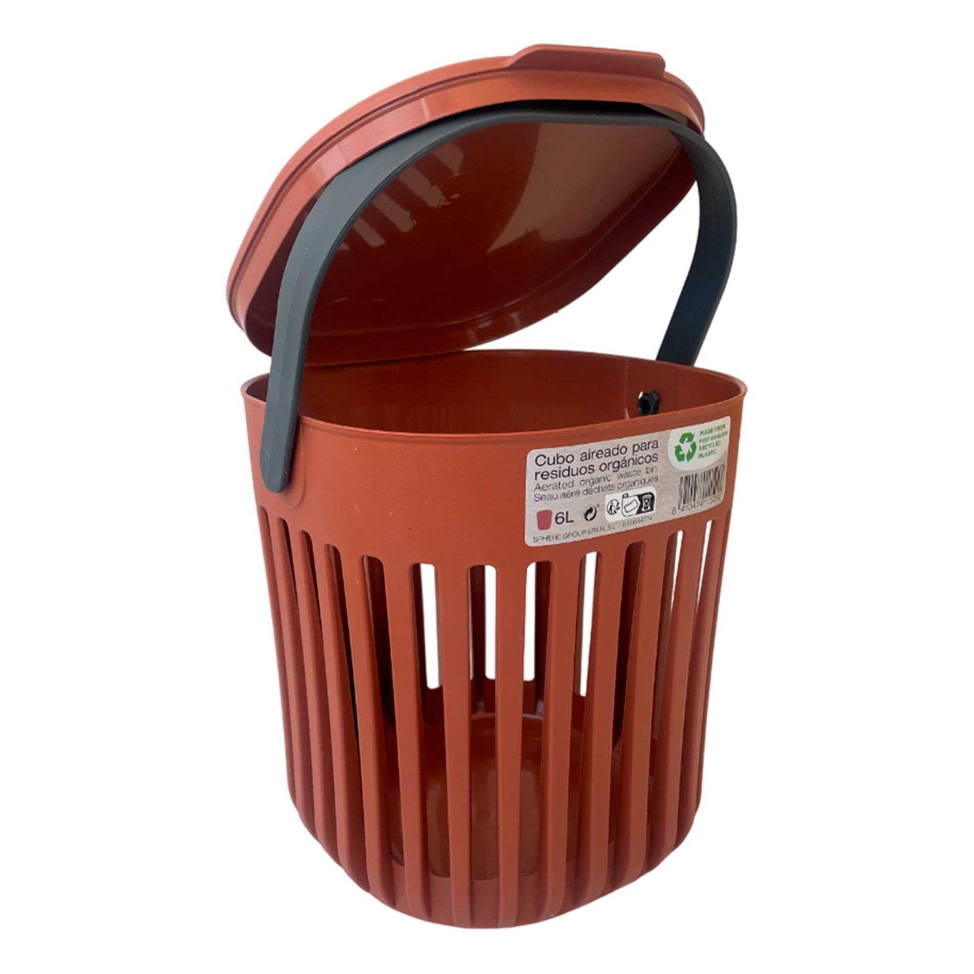 Cubo Orgánico De 6l Sin Olor Y Antimoho