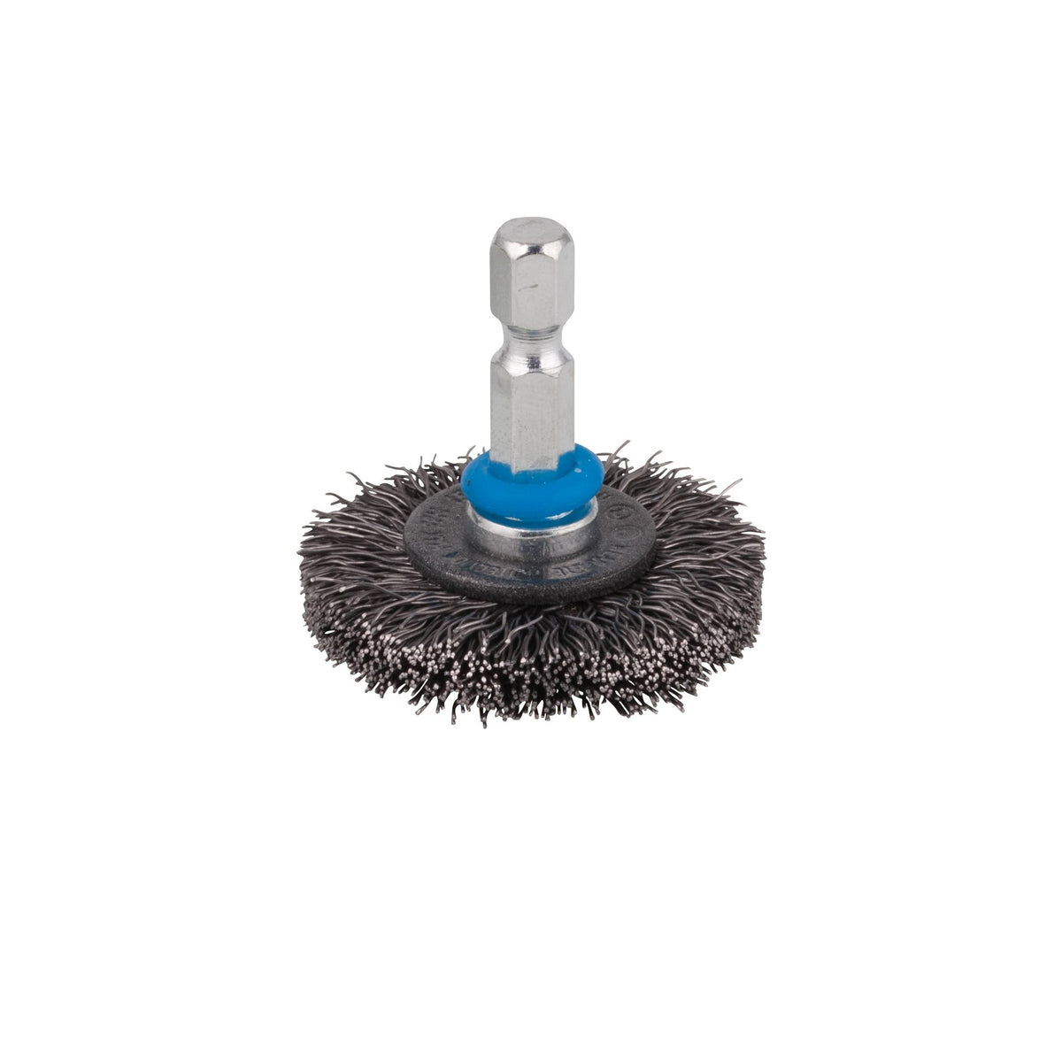 1 cepillo metálico de disco para taladro Wolfcraft Ø 75 x 7 mm