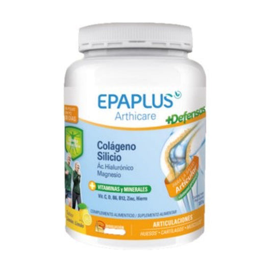 Colagénio com Magnésio + Ácido Hialurónico + Silício Sabor Limão Epaplus, 332 g