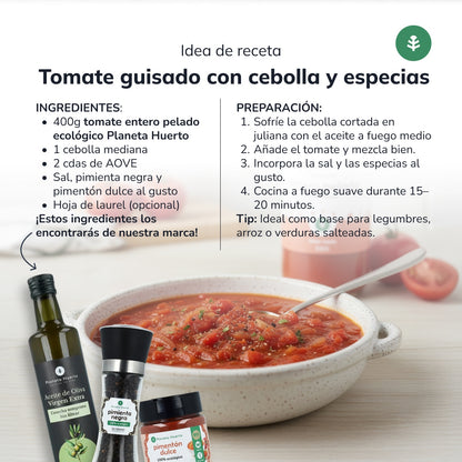 Tomate Pelado Inteiro ECO Planeta Huerto 660 g