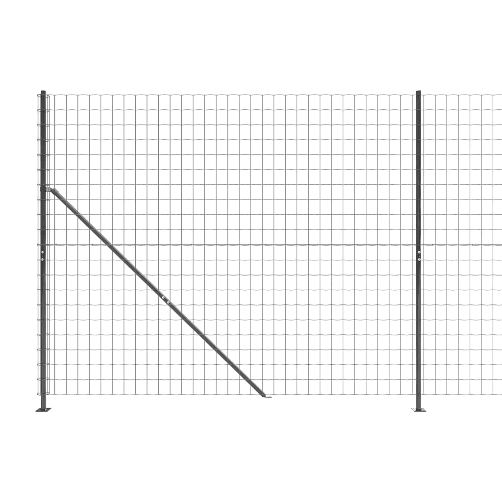 Cerca De Alambre Con Brida Gris Antracita 1,4x25 M / Vetonek_4