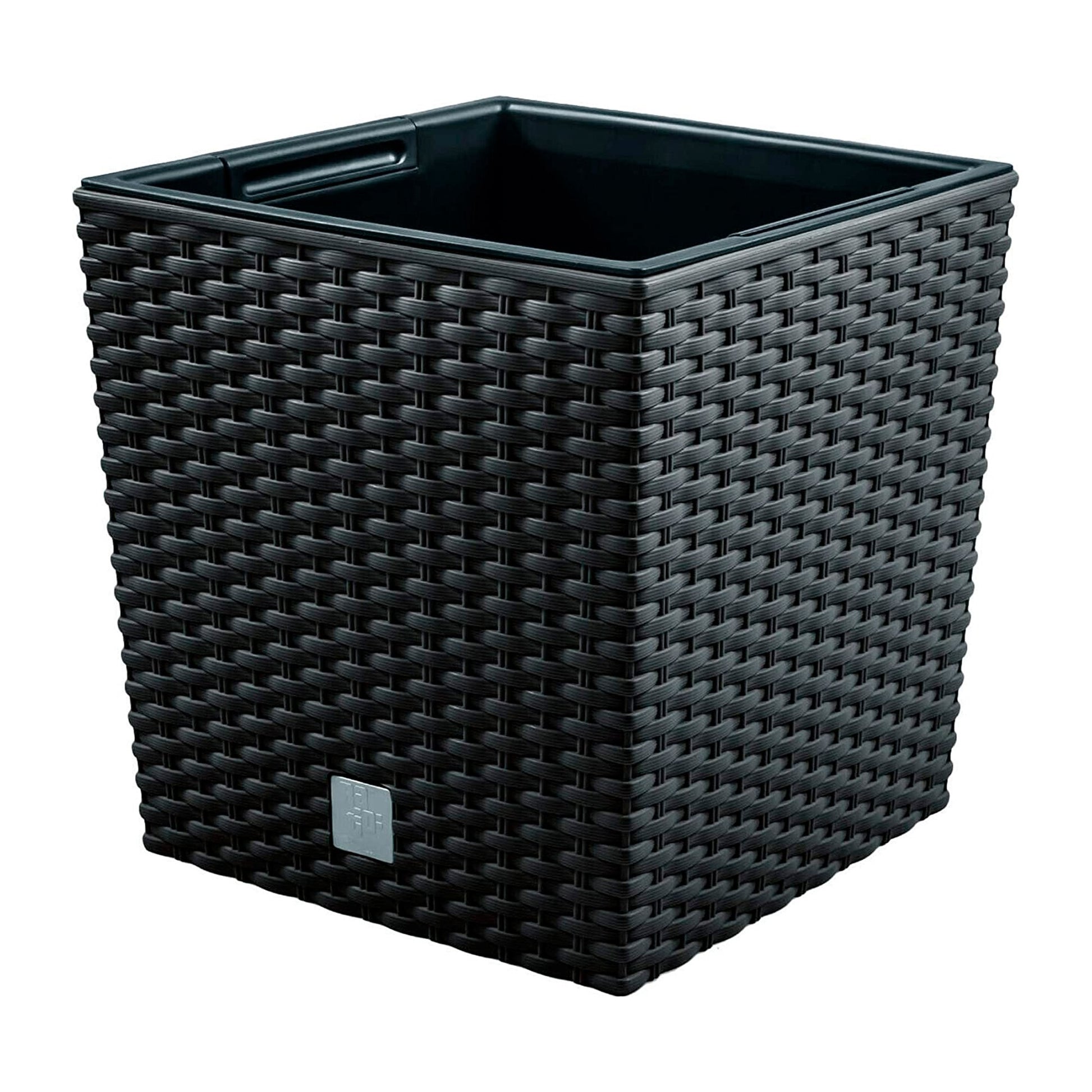 Juego Macetas Rato: Macetero 26,6 Litros Y Macetero 64 Litros En Color Antracita