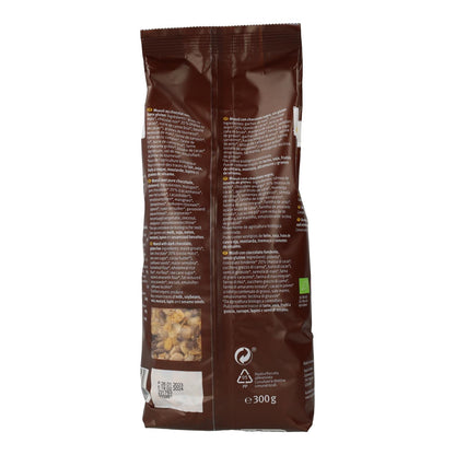 Muesli Crocante Sem Glúten Bauckhof com Chocolate Negro 300g