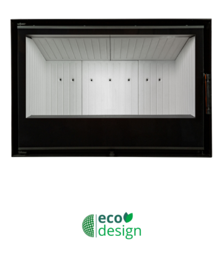 Insertables Con Ventilación A Leña Metlor Modelo Ecolux 70_0