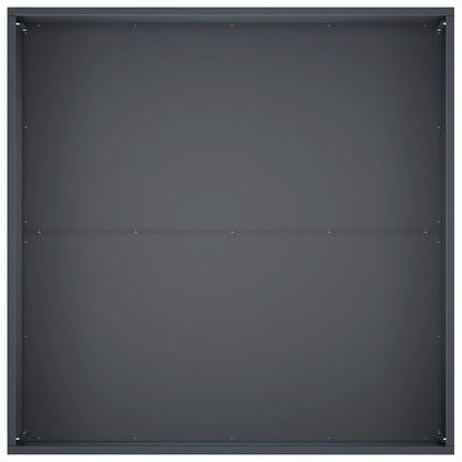 Macetero De Jardín Gris Antracita 60 X 60 X 40 Cm_3